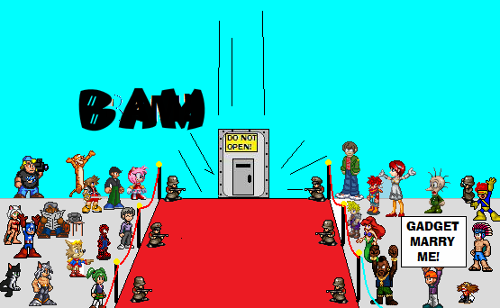 Red Sonic at the Red Carpet