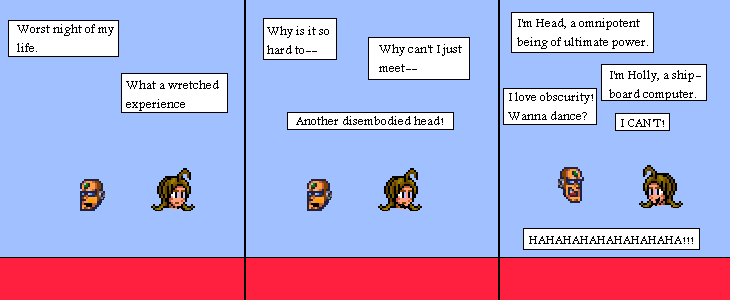 Sally and Head Subplot Comic